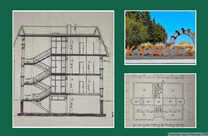 Grundriss, Schnitt - Kyritz