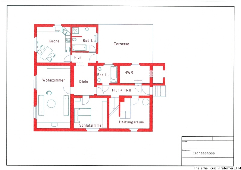 Grundriss Erdgeschoss
