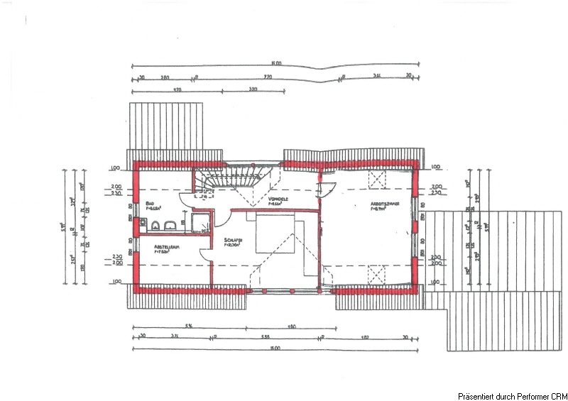 Grundriss Dachgeschoss