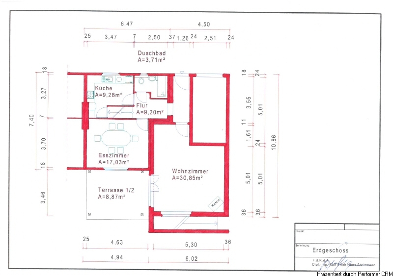 Grundriss EG