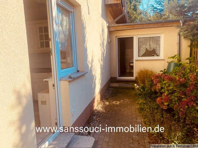 Ausgang aus der Küche und den Wirtschaftsräumen