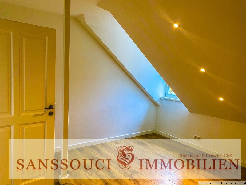 Schlafzimmer im Dachgeschoss