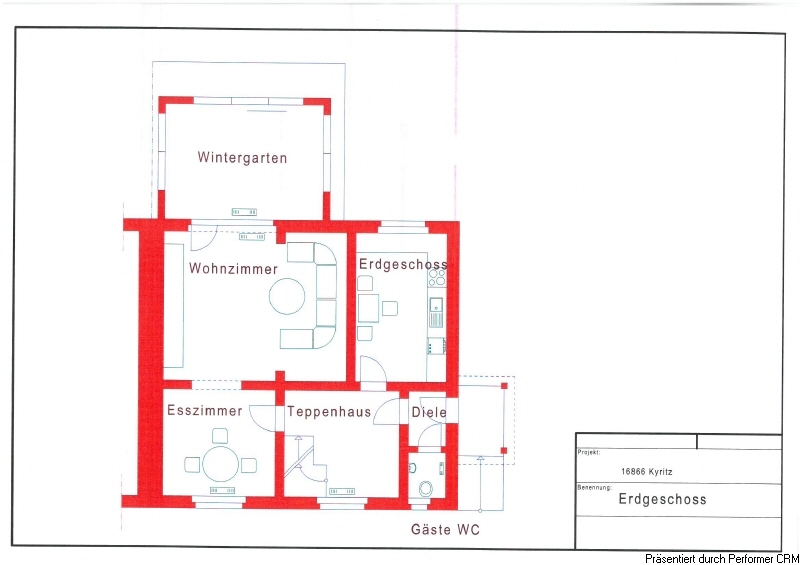 Grundriss Erdgeschoss