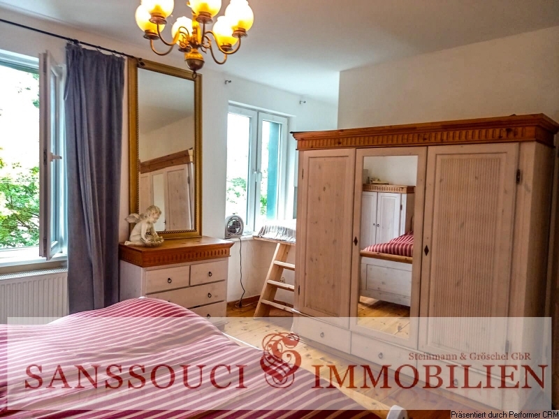 Schlafzimmer mit Leseecke
