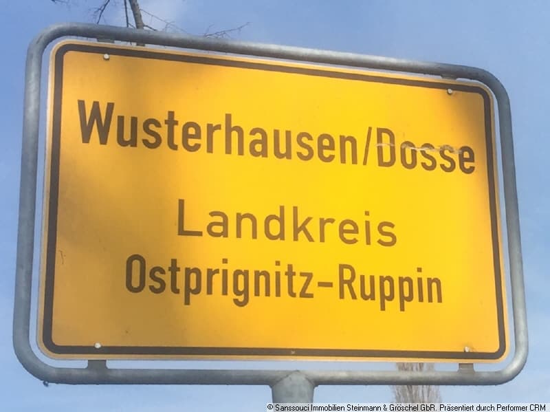 Ortseingang Wusterhausen Dosse