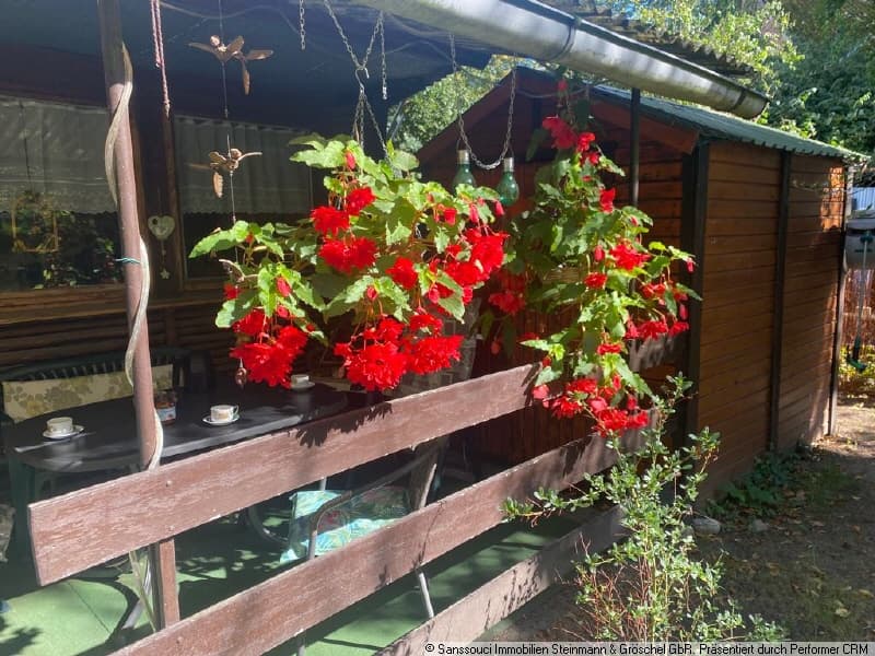 überdachte Terrasse