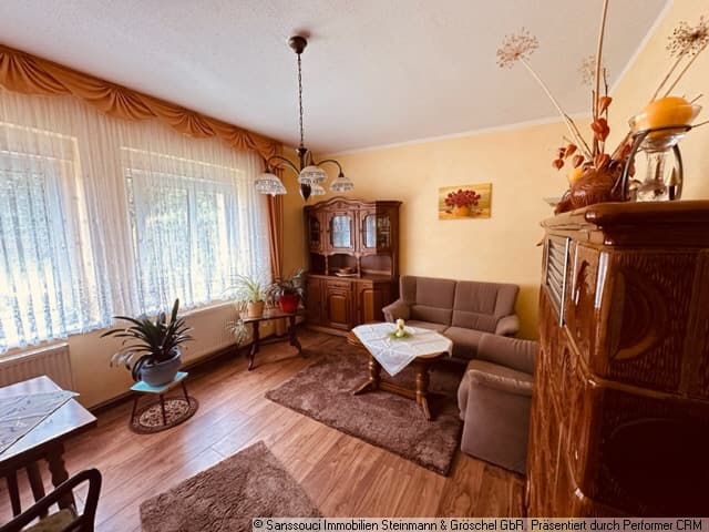 großzügiges Wohnzimmer