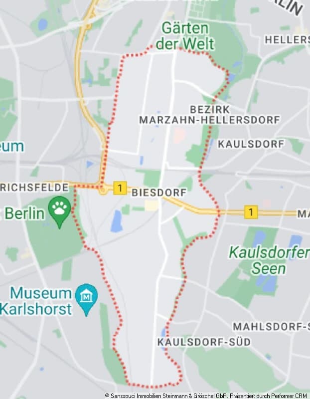 Kartenausschnitt