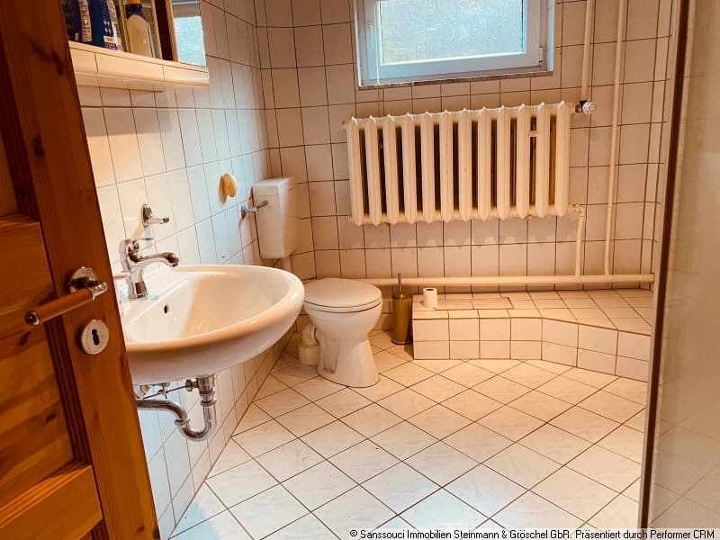 Duschbad im Souterrain