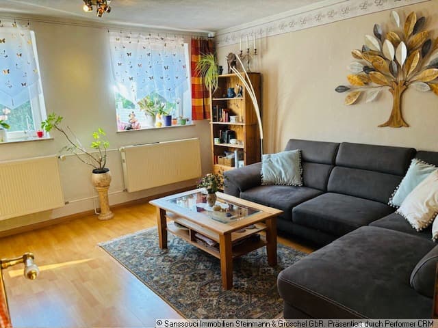 Wohnzimmer im Erdgeschoss