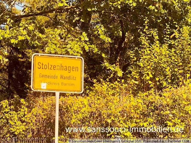 Ortseingangsschild
