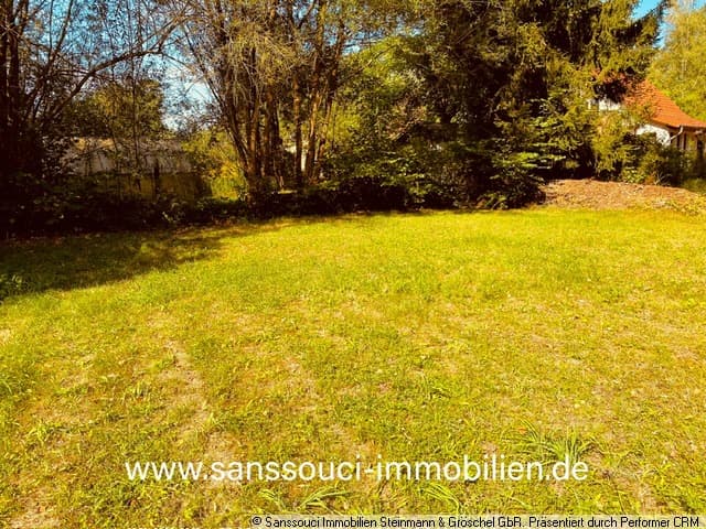 Grundstücksblick