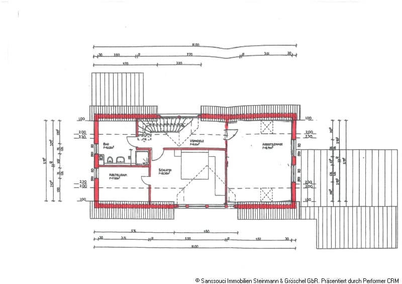 Grundriss Dachgeschoss