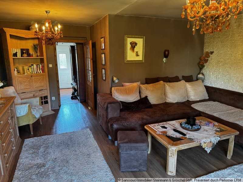 Wohnzimmer im Erdgeschoss