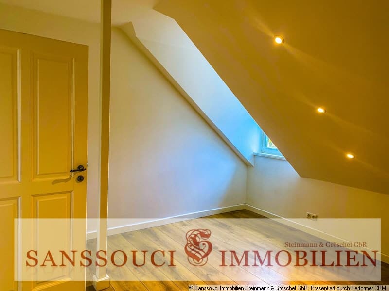 Schlafzimmer im Dachgeschoss