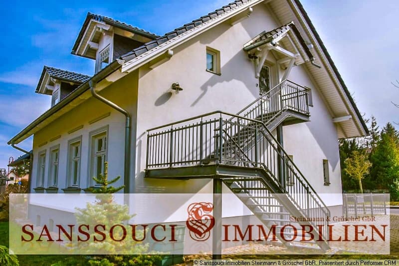schmiedeeiserner Treppenaufgang