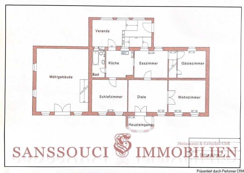 Grundriss Erdgeschoss