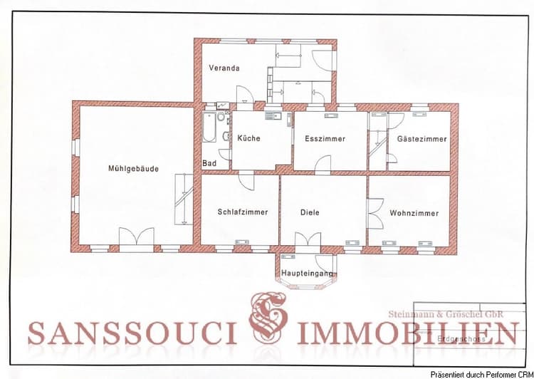 Grundriss Erdgeschoss