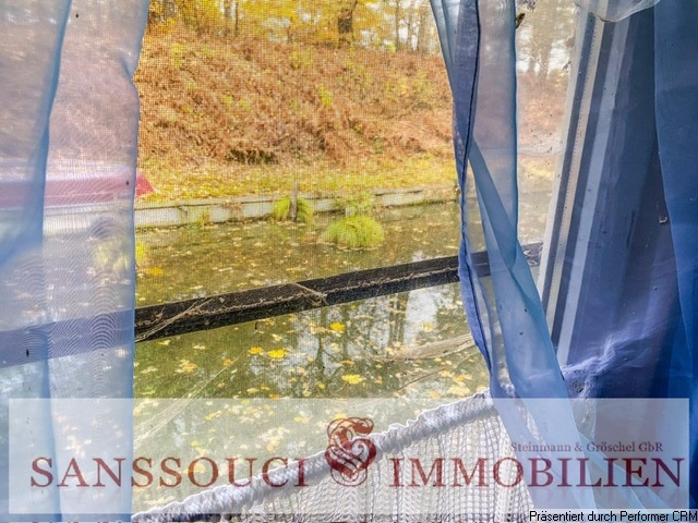 Ausblick aus dem Bootshaus